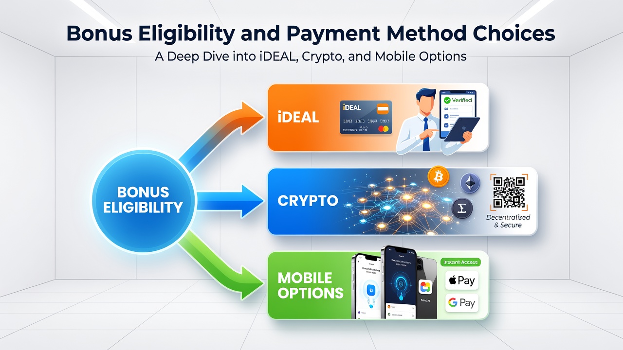 Vergelijking van uitbetalingssnelheden tussen crypto, iDEAL en mobiele betalingen