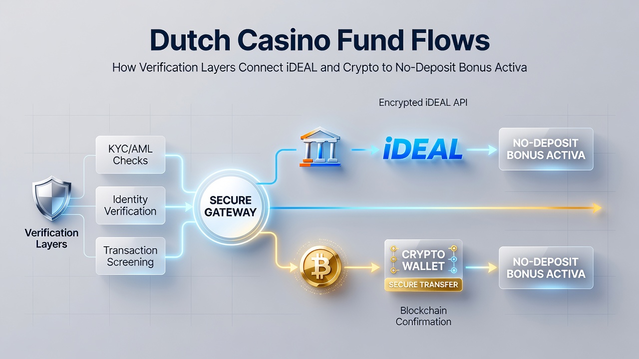 Crypto en iDEAL verificatieprocessen voor no-deposit bonussen in Nederlandse casino's
