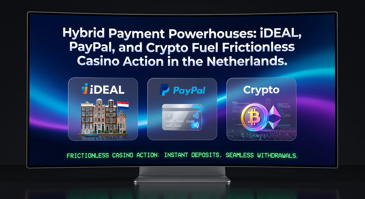 Vergelijkingstabel van transactiesnelheden voor iDEAL, PayPal en crypto in Nederlandse casino's, met grafieken over verwerkingstijden