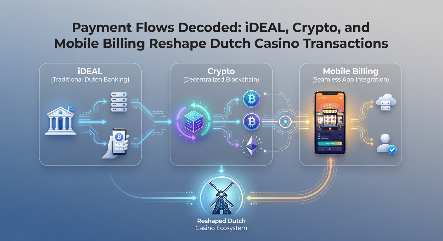 Vergelijkende grafiek van transactie speeds voor iDEAL, crypto en mobiele billing in Nederlandse casino-apps