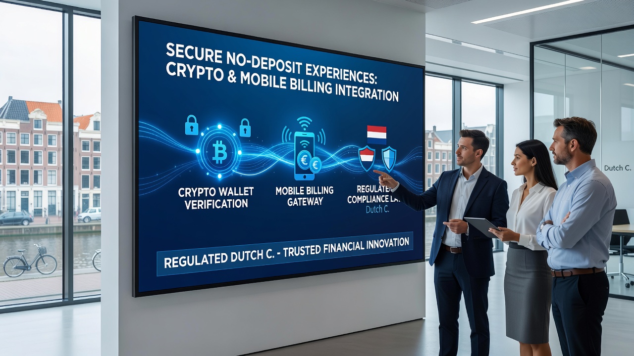 Diagram van beveiligde transacties met crypto en mobiel factureren