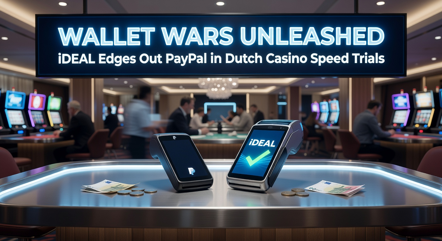Grafiek met snelheidvergelijking van iDEAL en PayPal transacties in Nederlandse online casino's, tonen iDEAL's voorsprong in uitbetalingstijden
